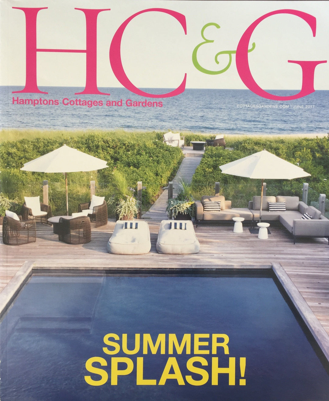 Hamptons Cottages & Gardens June 2017 magazine Ad