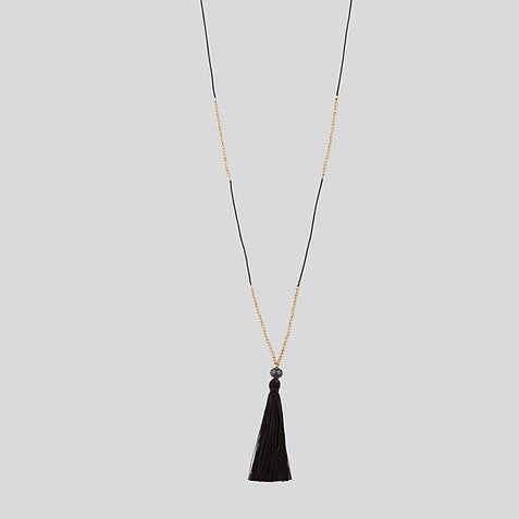 Lucia Necklace Lucia Necklace My Willow & White Gold Black 
