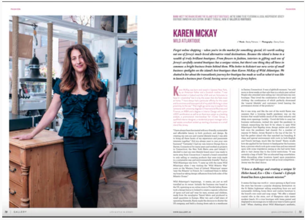 Gallery Magazine 'Life & Style in Jersey'