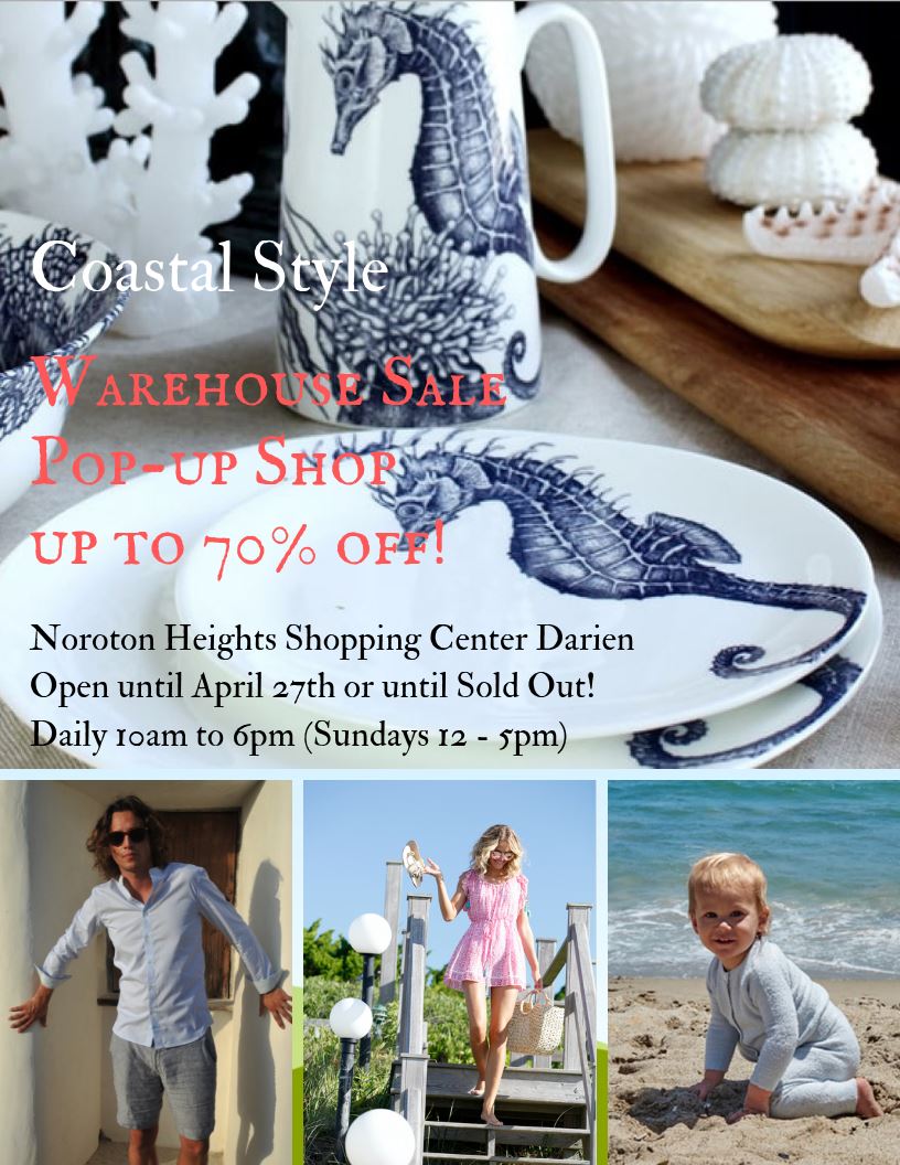 Our Very First Warehouse Sale/Pop-up Shop In Darien, Connecticut
