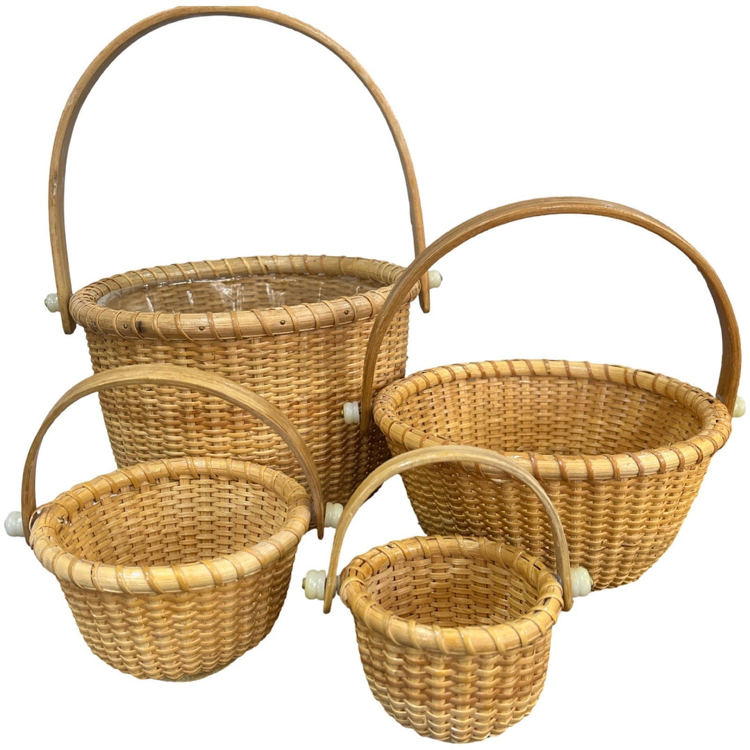 Nantucket Set of 4 Nesting Baskets Nantucket Baskets, set of 4 Wild Atlantique 