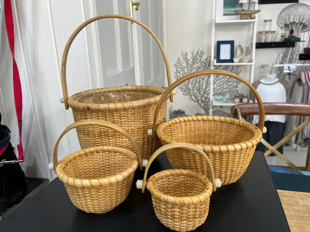 Nantucket Set of 4 Nesting Baskets Nantucket Baskets, set of 4 Wild Atlantique 