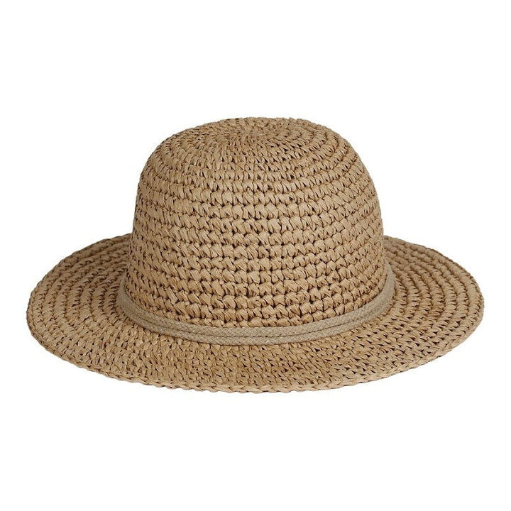 Natural Woven Sun Hats Natural Woven Sun Hats The Moshi Minna 100% Raffia Hat 