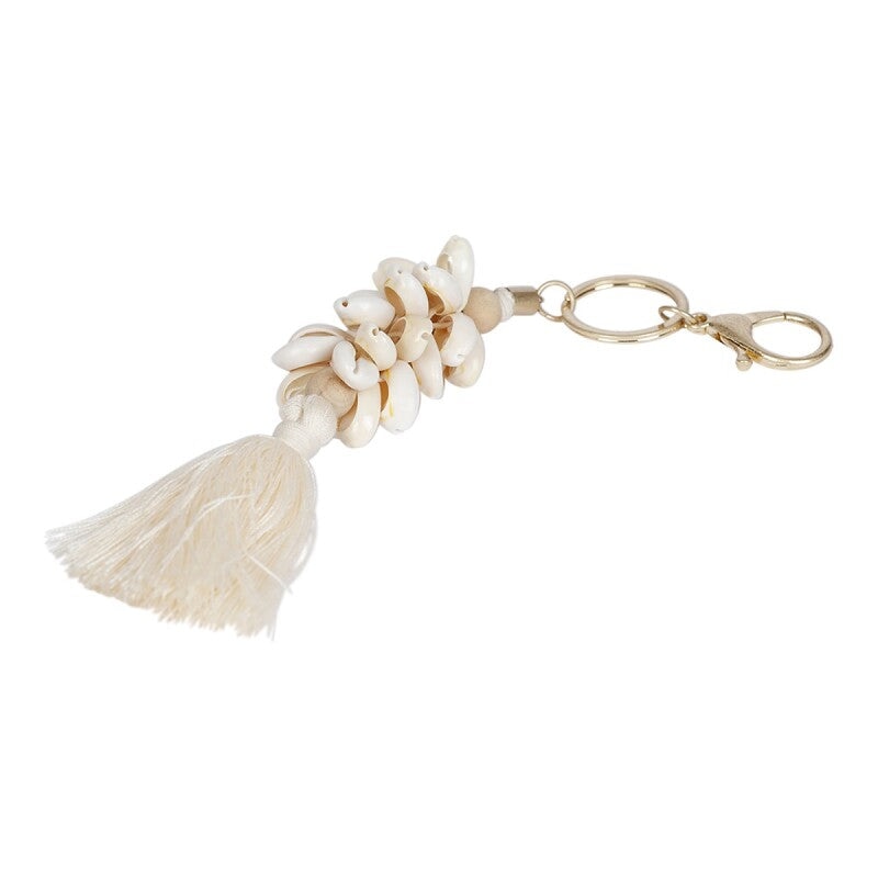 Seashell Keychain/Bag Charm Seashell Key chain The Moshi Hannah Seashell Keychain/Bag Charm Short 