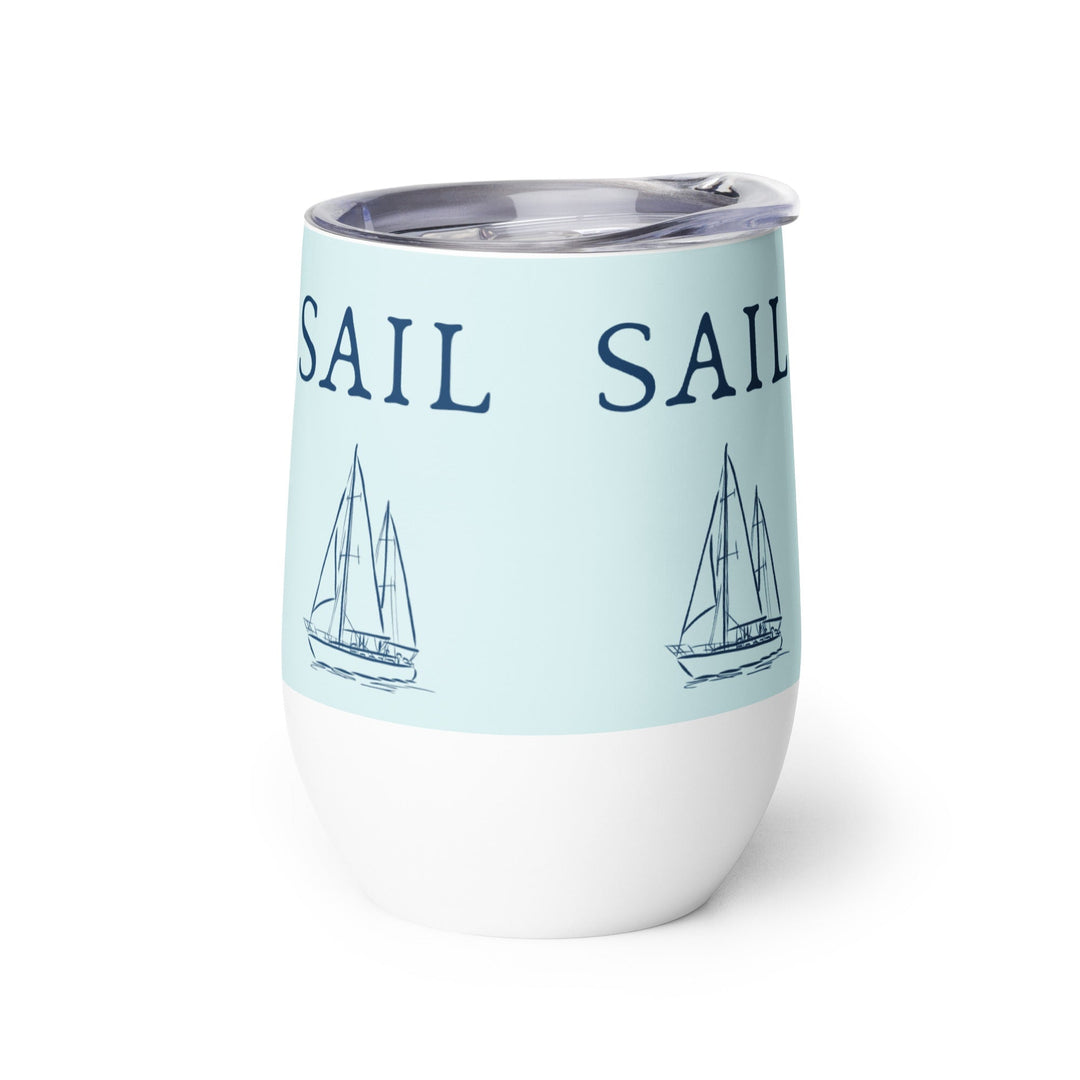 Stainless Steel Drinks tumbler - Sail Stainless Steel Tumbler - Sail Wild Atlantique Printful 