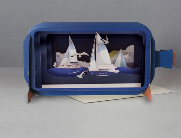 3d Pop Up Cards 3D Pop up cards Alljoy Designs Sailing Boat 