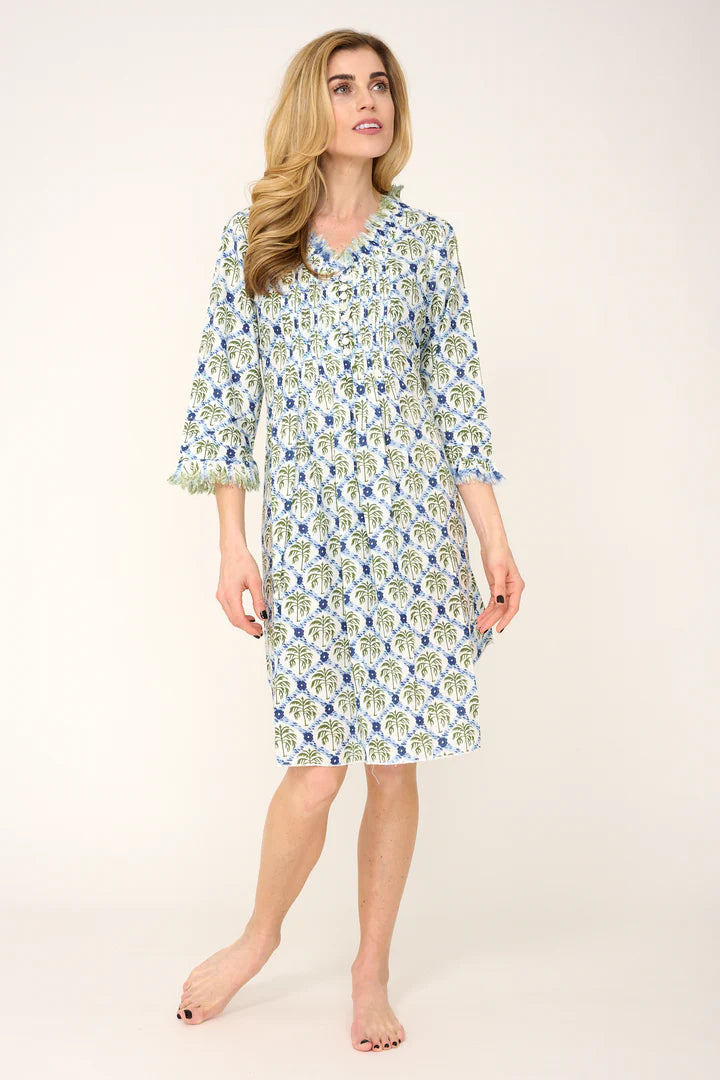 Annabel Tunic by At Last Annabel Tunic Top At Last London 16 Palm Trellis 