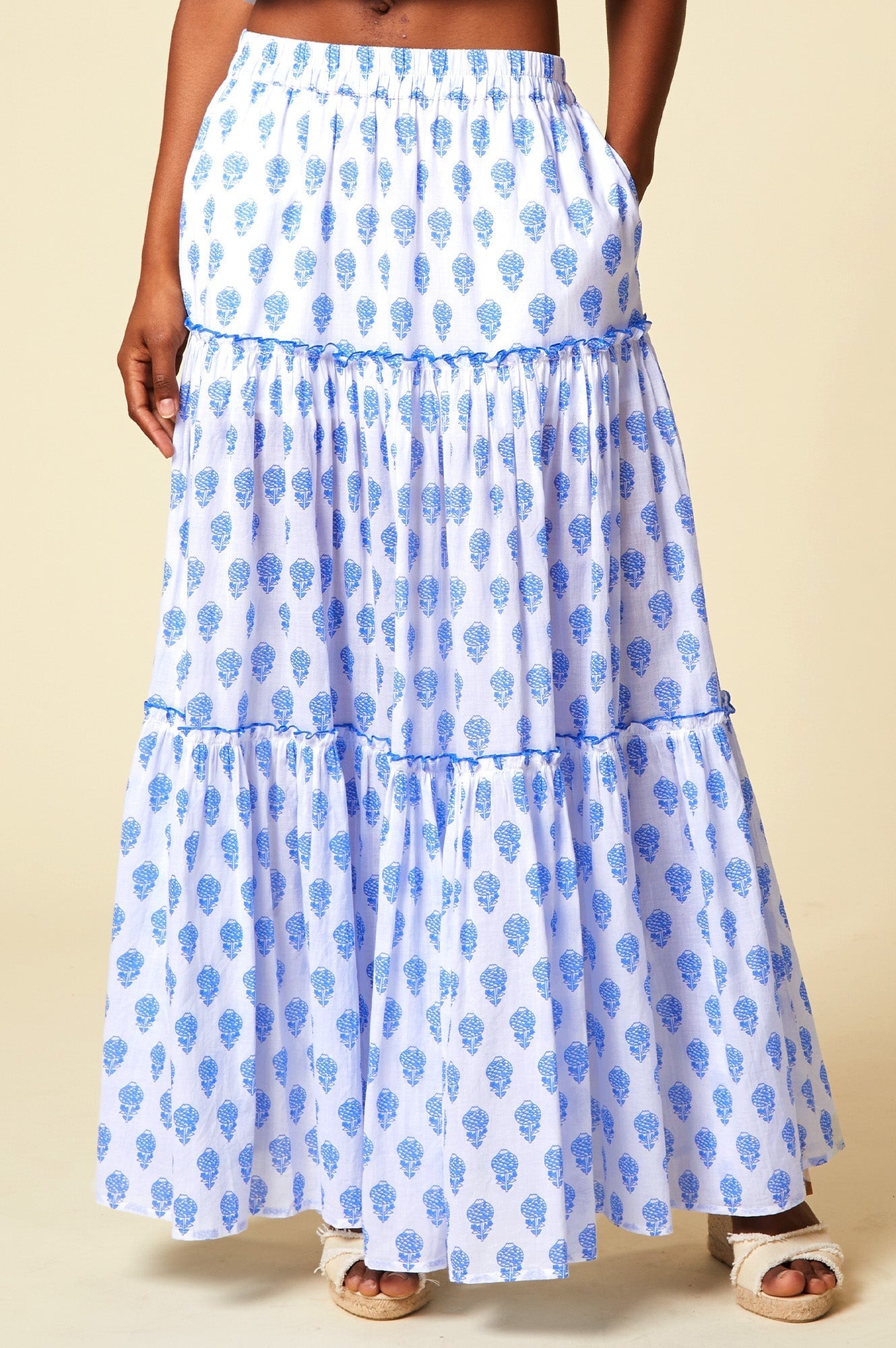 Bea Cotton Maxi Skirt by Aspiga Wild Atlantique