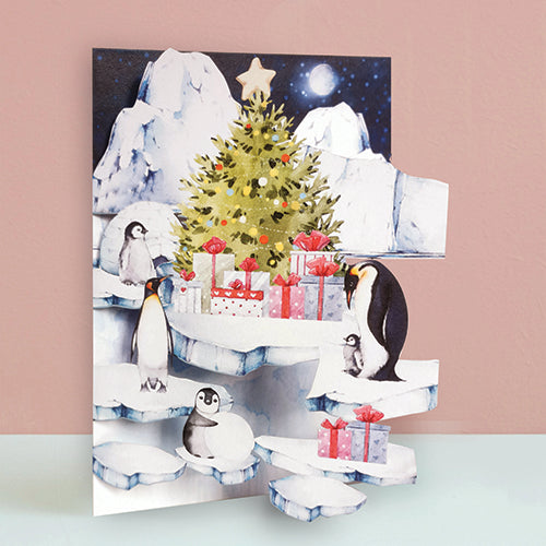 Christmas Greeting Cards Christmas Greeting Cards Alljoy Designs Penguin 1 