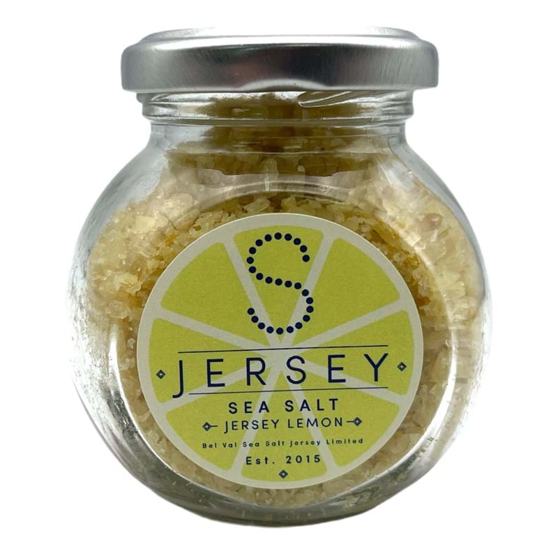 Jersey Sea Salt Premium Chrystal by Jersey Sea Salt Jersey Sea Salt 100g Jersey Sea Salt with Lemon Infusion 