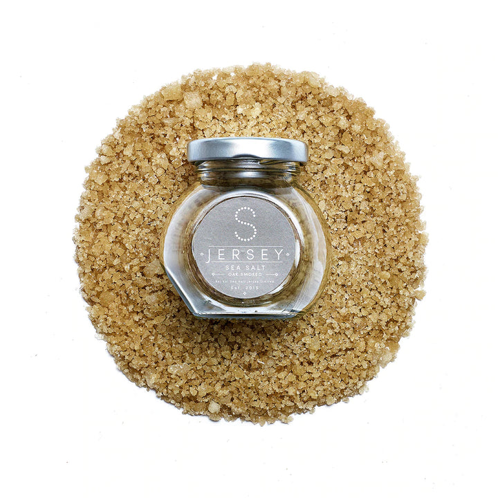 Jersey Sea Salt Premium Chrystal by Jersey Sea Salt Jersey Sea Salt 100g Smoked Jersey Sea Salt 