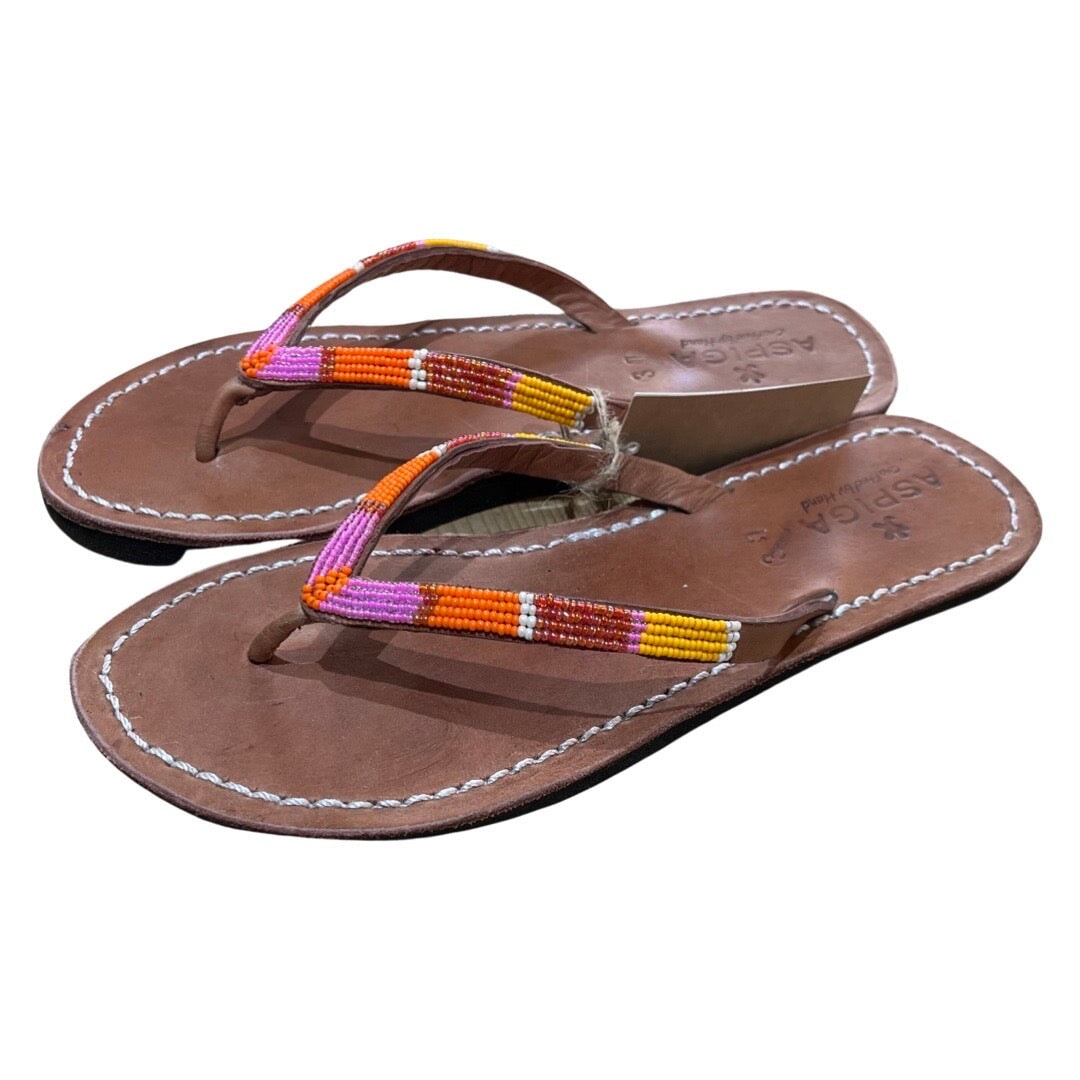 Naisha Soft Sole Sandals Naisha Soft Sole Sandals Aspiga Pink/Orange 38 